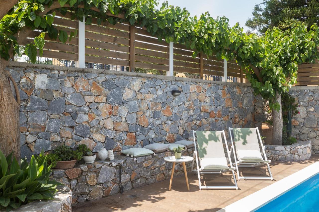 Pelagias Villa Paralia Kourna Екстериор снимка